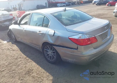 2009 Hyundai Genesis 3.8 из США, поврежденный, VIN KMHGC46E09U017754
